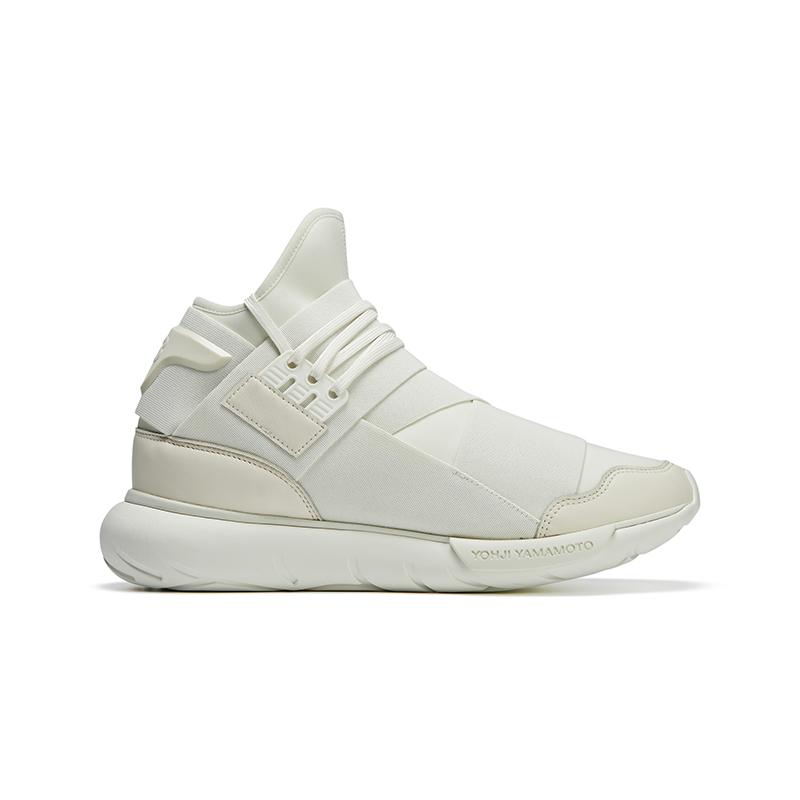 Adidas Y-3 Qasa High Cream White Unisex Sneakers Off-White Wonder-White ID2927