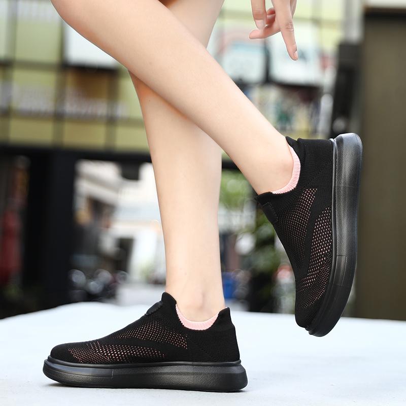 Summer Sneakers For Men And Women Breathable Tennis Unisex Walking Shoes Couple Casual Loafers Super Light Comfortable