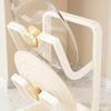 Kitchen Lid Rack Organizer Pot Stand Spoon Rest Carbon Steel Utensil Holder Suitable for Cooking