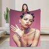 2025 Nina Chuba  Cool Blankets  Super Soft Funny Plush Throw Blanket For Couch Chair Picnic Flannel Bedspread Bed Cover