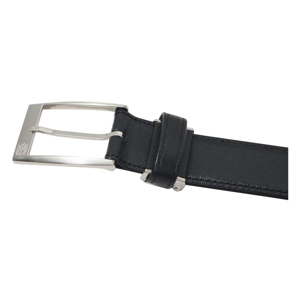 [DAKS] Men's Leather Belt, Made In Japan, DB39910, Pin Buckle [02] Chocolate
