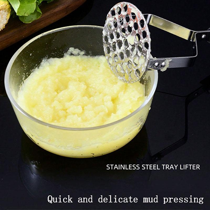 1PC/Home Kitchen Small Tools, Creative Mud Press, Mashing Machine, Mud Juice Machine, Stainless Steel Potato Crusher