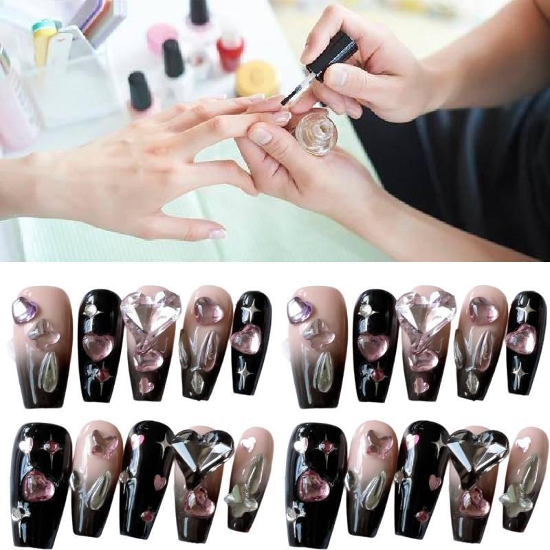 Chinese Brand Y2k Nail Art Stickers In Long Wearing Style For Universal Use