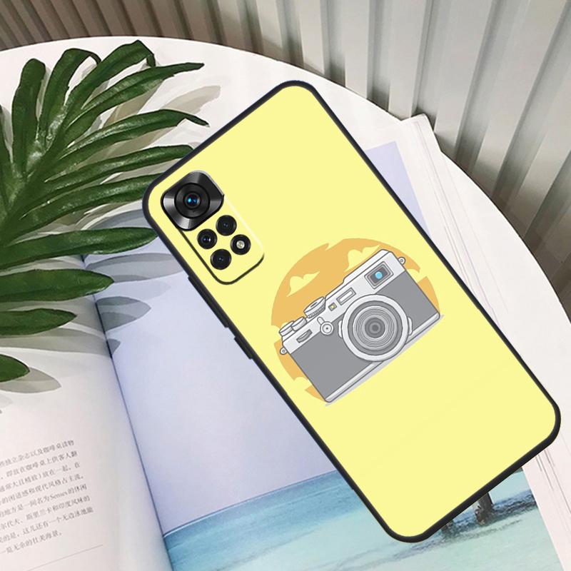 Classic Camera Lens Funda For Xiaomi Redmi Note 14 13 10 11 12 15 Pro Plus Case For Redmi 15C 14C 10C 12C 13C 15