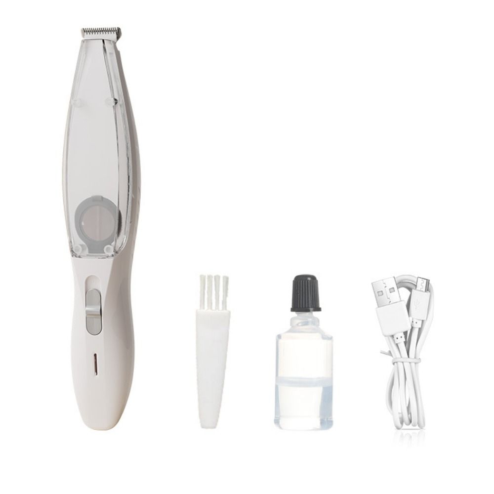 Low Noise Dog Grooming Trimmer With Vacuum Electric Cats Haircut Shaver  Pet Grooming Supplies