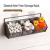MDNG Punch-Free Wall-Mounted Kitchen Storage Basket