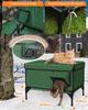 All-Season Heated Outdoor Cat House: Insulated, Rainproof & Windproof Cat Bed