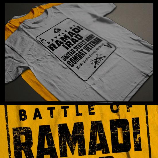Battle Of Ramadi Iraq Combat Veteran  Infantry Special Forces Unisex T-Shirt XXXL
