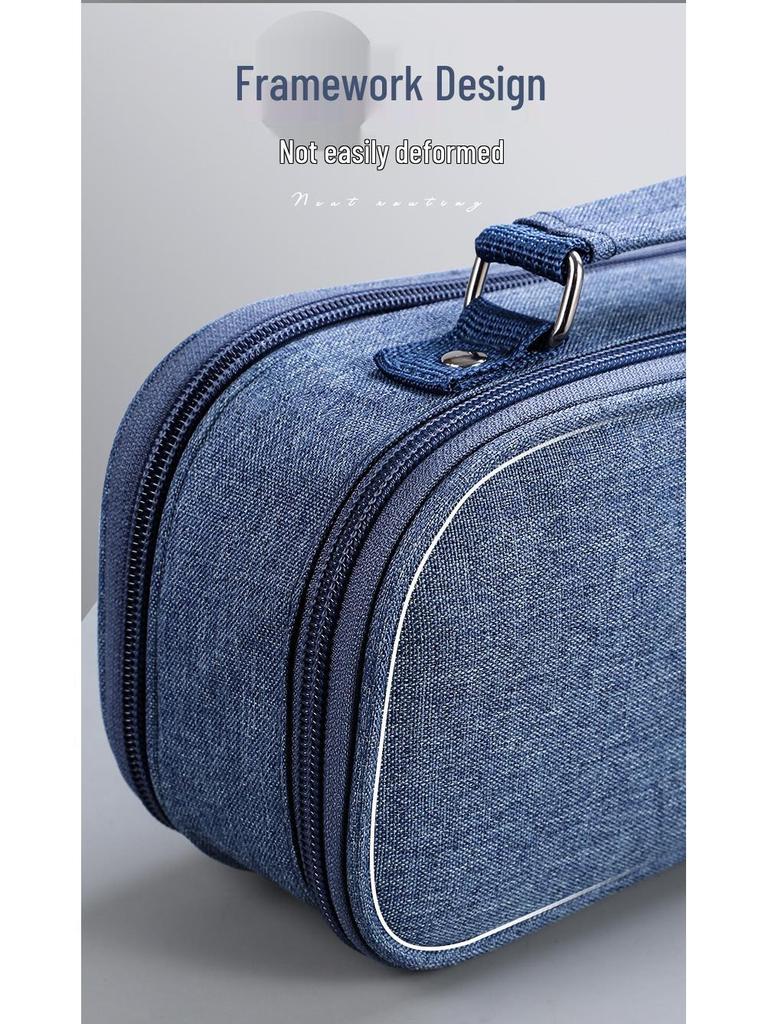 5-lagige Handtasche mit großer Kapazität für Studenten - Einfache, multifunktionale Stiftebox