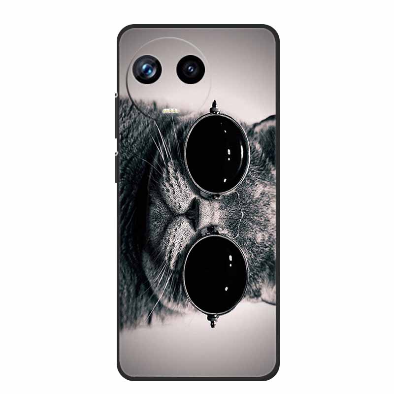 For Realme 11 11X 5G RMX3780 Case TPU Animals Soft Silicone Bumper Back Cover Phone Cases for Realme11X RMX3785 Wolf Cool Fundas