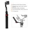 Alliage d'Aluminium Noir Extérieur Pliant Poignée Manuelle Élingue Stabilisateur Accessoires pour DJI Ronin s Ronin SC