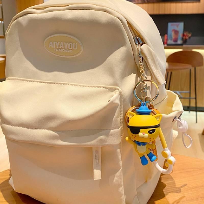 Adorable Octonauts Silicone Keychain Cartoon Figurines For Backpacks And Gifts