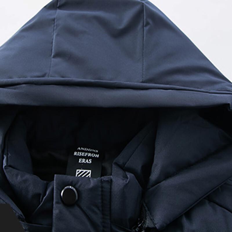 Pierre Cardin Men's Business Casual Hooded Padded Jacket