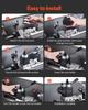 VEVOR Quick Change Tool Post Set, 6 Pcs, Includes Lathe Tool Holders, Wedge Type Tool Post with Turning Tool Holder Accessories