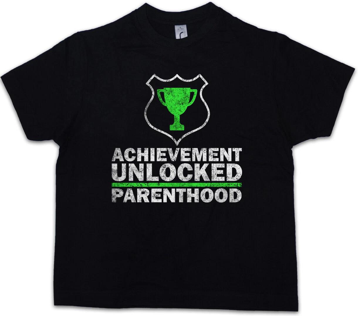 ACHIEVEMENT UNLOCKED Kids Boys kids boys T-Shirt RPG Roleplay Gamer Gaming Parenthood 110