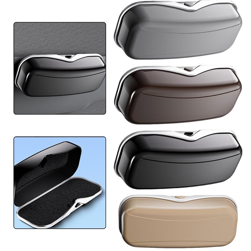 Visor Mounted Eyewear Holder ABS Sunglasses Holder Car Glasses Case Easy tallation Visor Clip High-Quality ABS Material