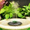 With LED Light Bird Bath Fountain Colorful Floating Fountains Solar Fountain  Fish Tank