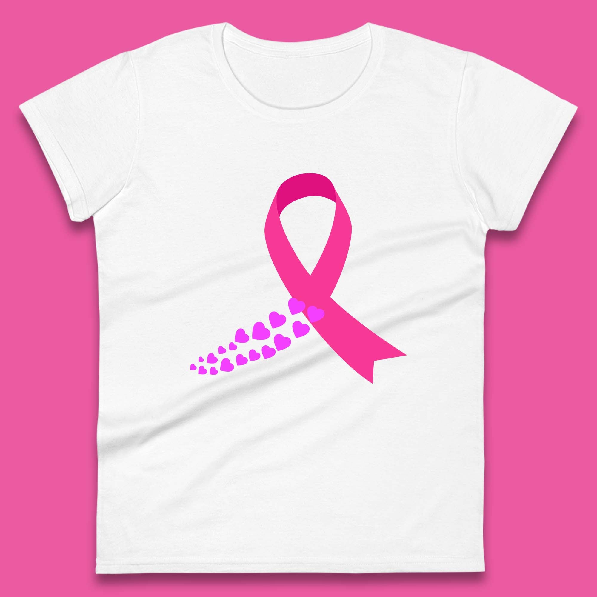 Breast Cancer Awareness Ribbon Cancer Survivor Fighter Breast Cancer Warriors Womens Tee T Shirt Mens Tops Unisex Top S