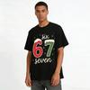 Christmas Vibe Number 67 Print Casual Top Pure Cotton T-shirt