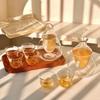 Japanese Style Glass Ice Wine Decanter
