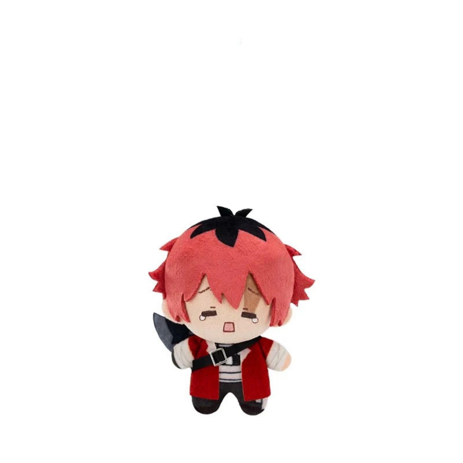 Hot Anime Merchandise, Anime-themed Plush Toys, Anime Cartoons, Figurine Plush Toys One Size красный