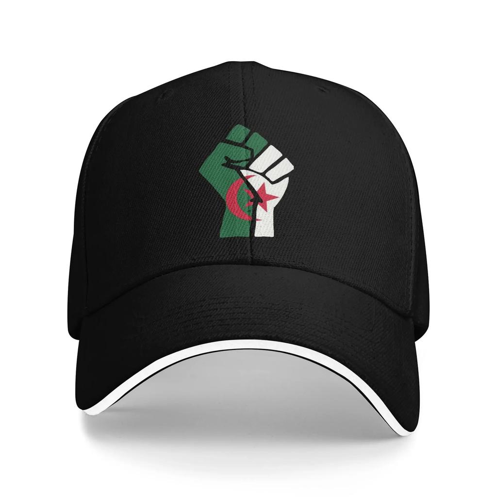Raise Up Algeria Fight Fist Hiking Baseball Caps Women High-end Male Beach Coquette Hat Hip Hop Trucker Cap