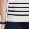 Antonio Herren Kurzarm-Strick-T-Shirt aus Seidenmischung