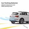 Car Reverse Radar Kit with 4 Parking Sensors Vehicle Backup Alarm System Sensor Detection for Vehicle Parking Assistance