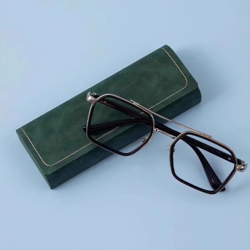 Hard Frame Eyeglass Case for Men Women Reading Glasses Box Multicolor Spectacle Cases