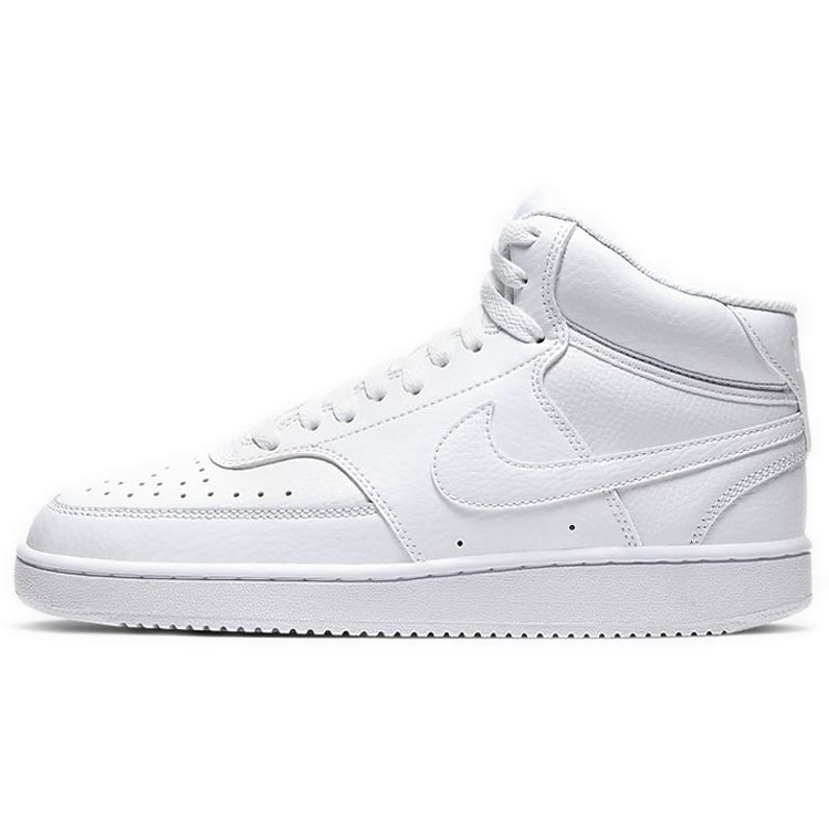 

Белые женские кроссовки Nike Court Vision Mid Triple CD5436-100