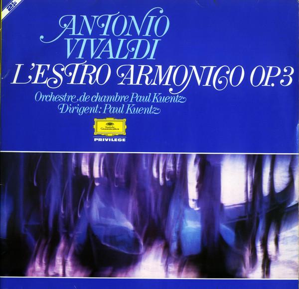 

LP Record ANTONIO VIVALDI ORCHESTRE DE CHAM LEstro Armonico Op. 3 2726001 Deutsche Grammo 1973 Germany Classical Used
