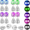 LED Bling Ohrringe Tanz Disco Valentinstagsgeschenke Modeschmuck Blinkende Ohrstecker Rosa LED Ohrringe Für Damen Licht Ohrstecker