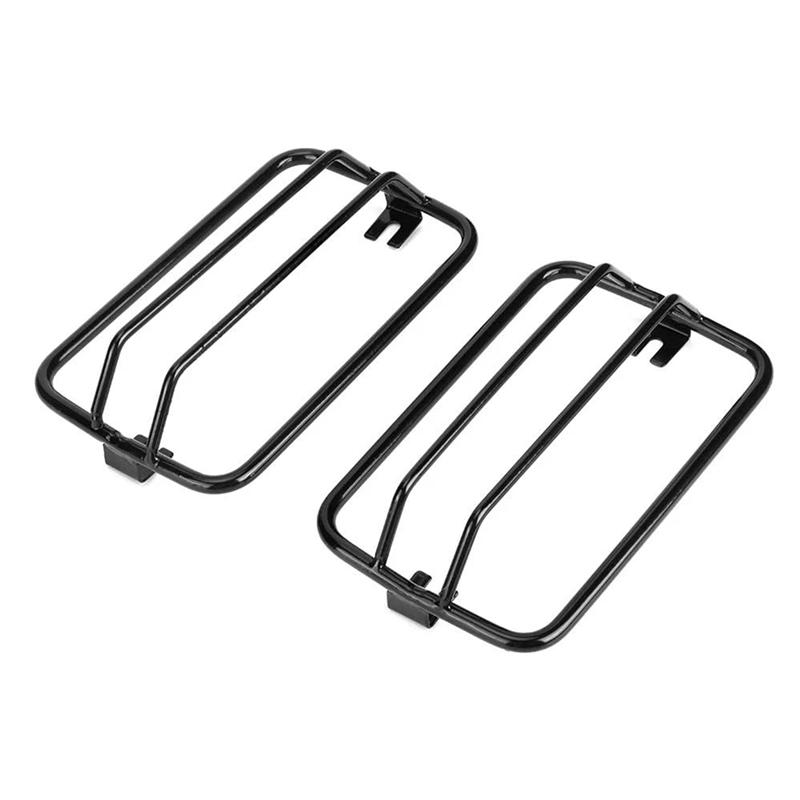 A03Z-Car Front Turn Signal Light Guards Cover For Jeep Wrangler TJ 1997-2006 Side Eyebrow Lights Guards Accessories