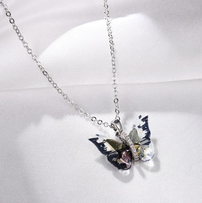 Titanstahl Halskette - Elegante Halskette für Damen - Herzförmiger Anhänger Zubehör