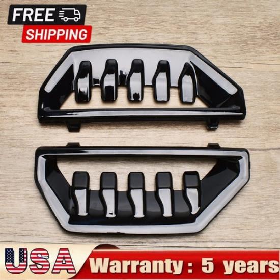 1Pair Front Bumper Grille Cover Air Duct For -2025 GMC Sierra 1500 84869628