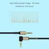 Cord Cable For Phone Stereo Elbow 3.5 Mm To 3.5mm Plug Spring Cable Stretch Car Aux Cord Audio Cable Aux Cable Audio Wire