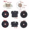 Children's Electric Car Tire Adapter Gearboxes Connection Clip For Gearbox Car Coupler For 12-inch Pneumatic Tires