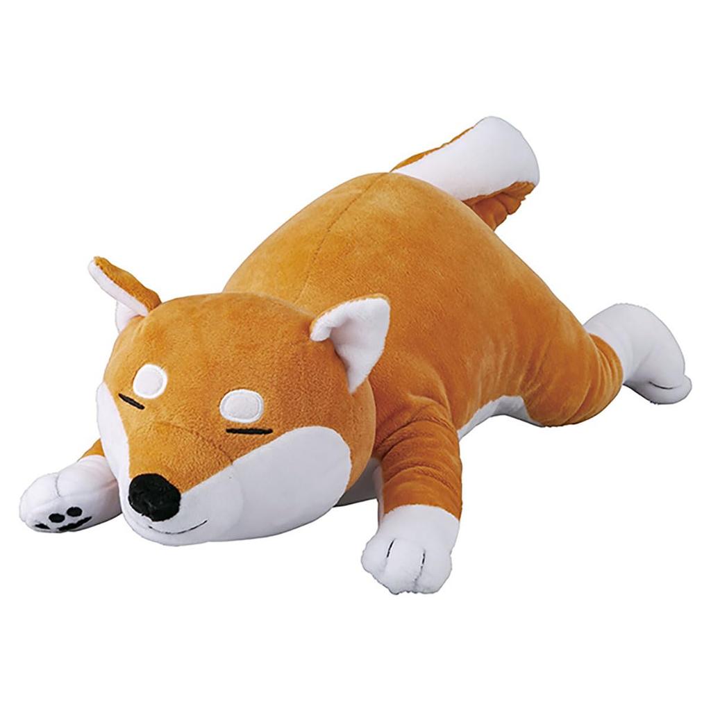 Marushin Plush Toy Trinket Case Sleeping 0765002900 "Wonderful Peace" Shiba-chan Dog/Cat, Cute, Fluffy, Squishy,