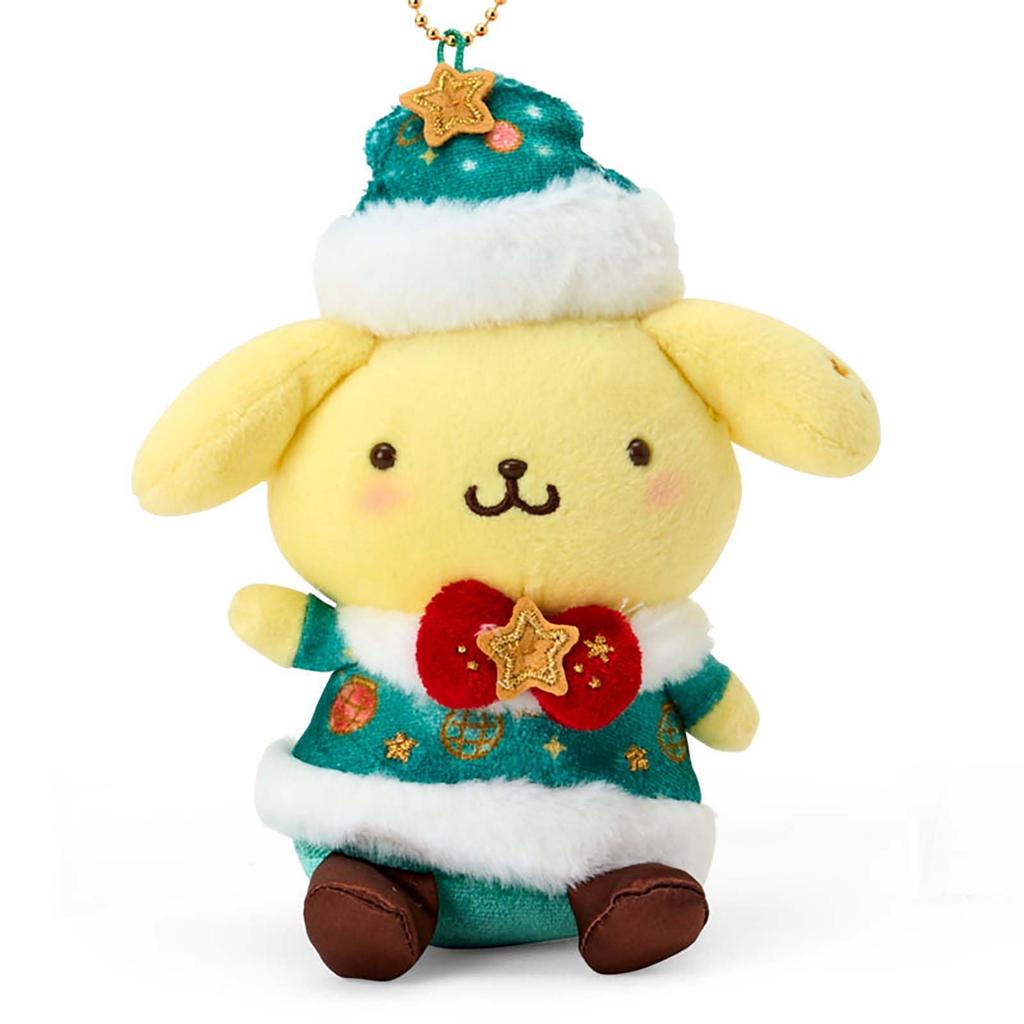 Sanrio Mascot Holder Pompompurin Ages 6 and up Item 269514 (Christmas) - - - No.