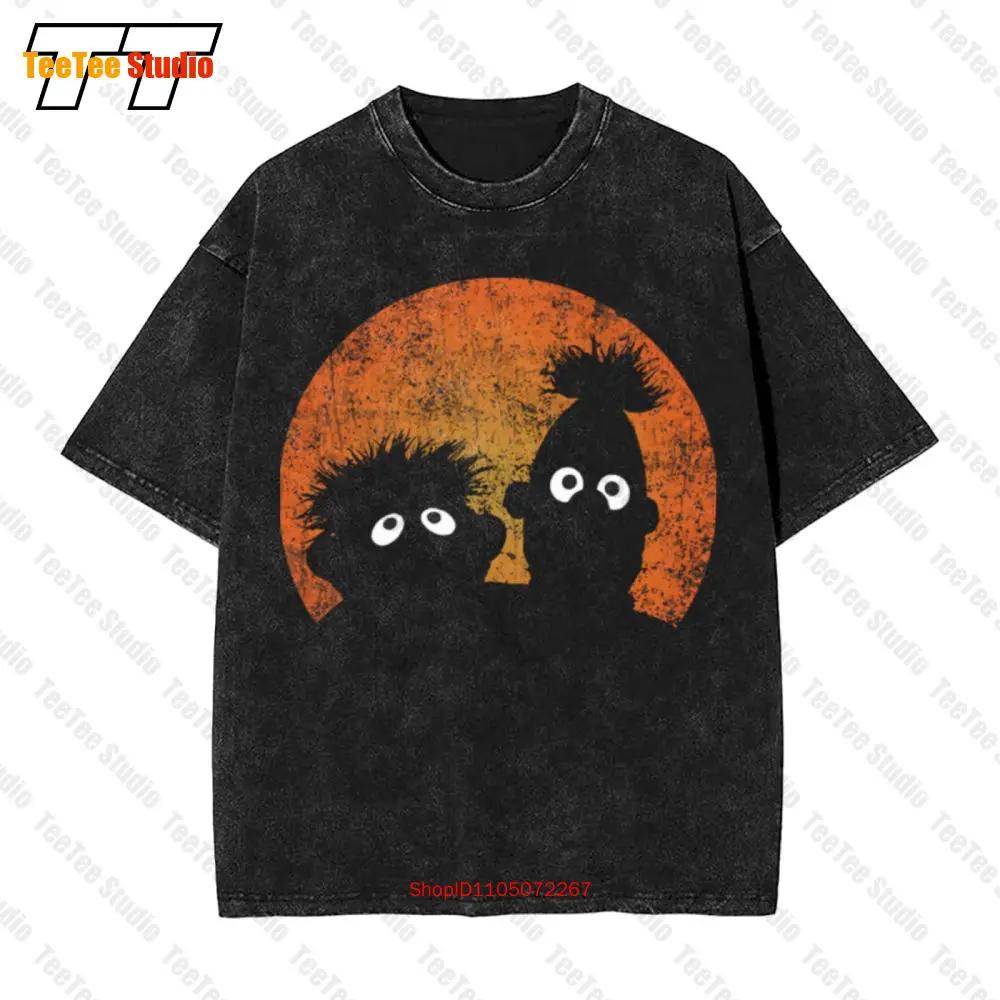 E B Puppets Logo Vintage Oversized TShirt YYI S