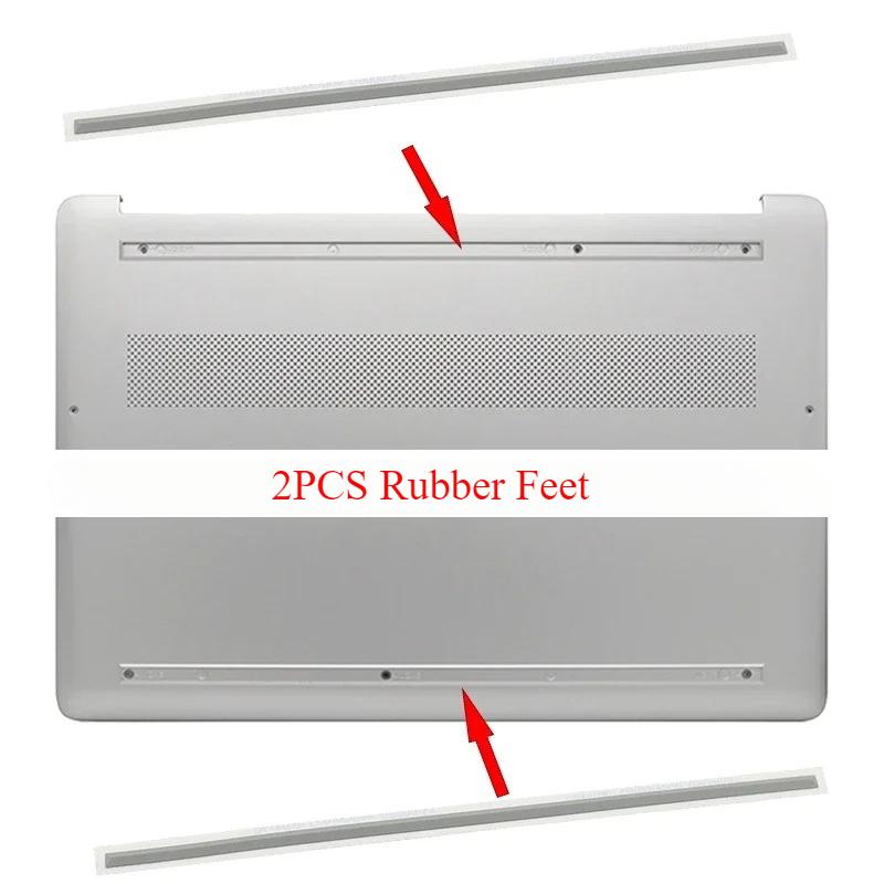2PCS Rubber Pad For HP 15S-FR 15S-FQ 15S-ER 15S-EQ 15-DY 15-EF TPN-Q222 TPN-Q230 Laptop Bottom Cover Surface Rubber Feet Strips
