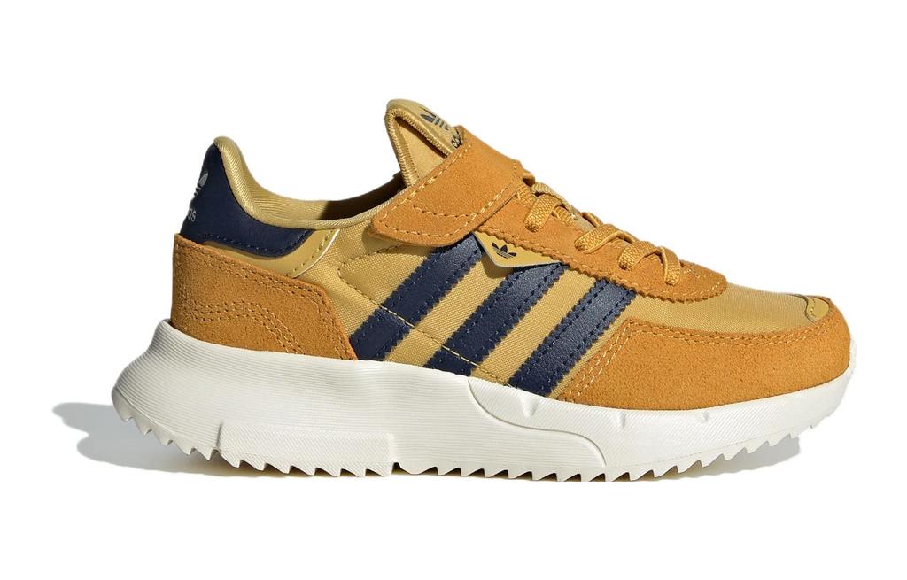 Adidas Originals Retropy F2 Slip Resistant Abrasion Resistant Low top Kids' Running Shoes Brown Kids' ID0746