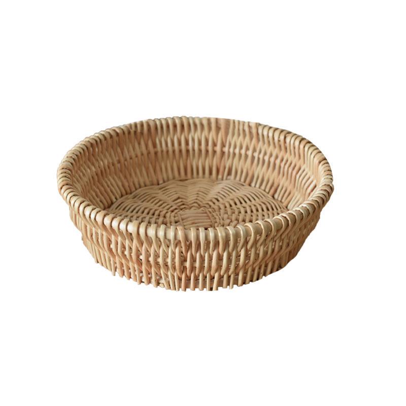 Handwoven Rattan Storage & Snack Basket Collection
