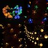 Solar Garden Led String Lights Waterproof For Patio Party And Holiday Decor