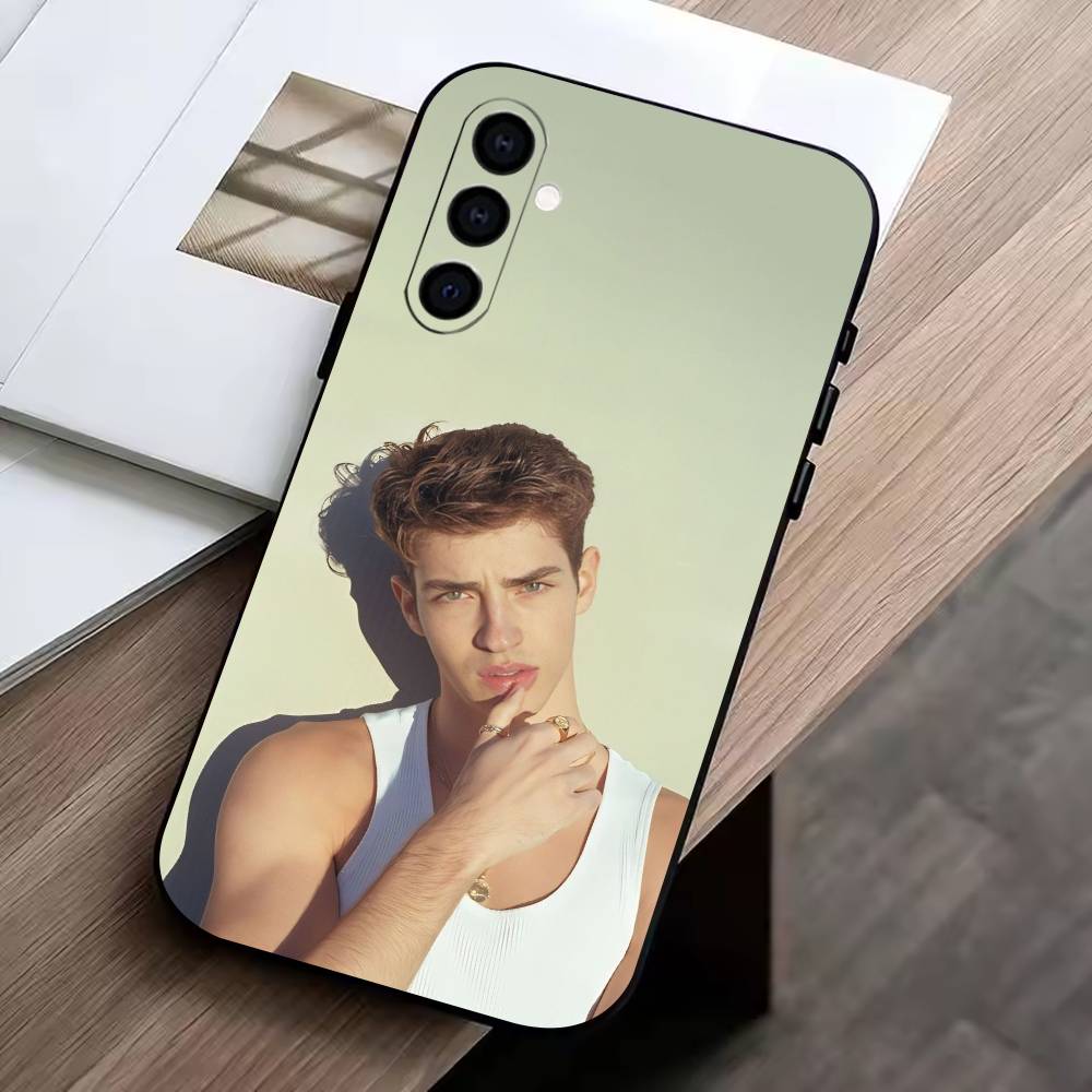 

Patrick M-Manu Rios Phone Case Black Silicone Soft For Samsung Galaxy A73,A72,A71,A70,A53,A52,A51 Samsung a22 4g