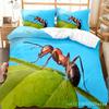 Ant Bettbezug-Set Leicht Weich Polyester Bettdeckenbezug Für Kinder Tierliebhaber Bettwäsche-Set Mit Kissenbezug Steppdeckenbezug