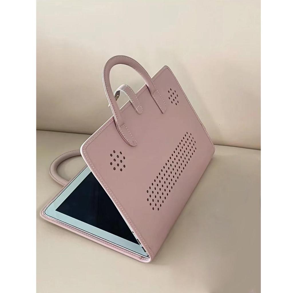 Computer Bag Tablets Computer Storage Handbag Women Travel Storage Pouch Laptop Bags Commuting Portable Storage Organizer