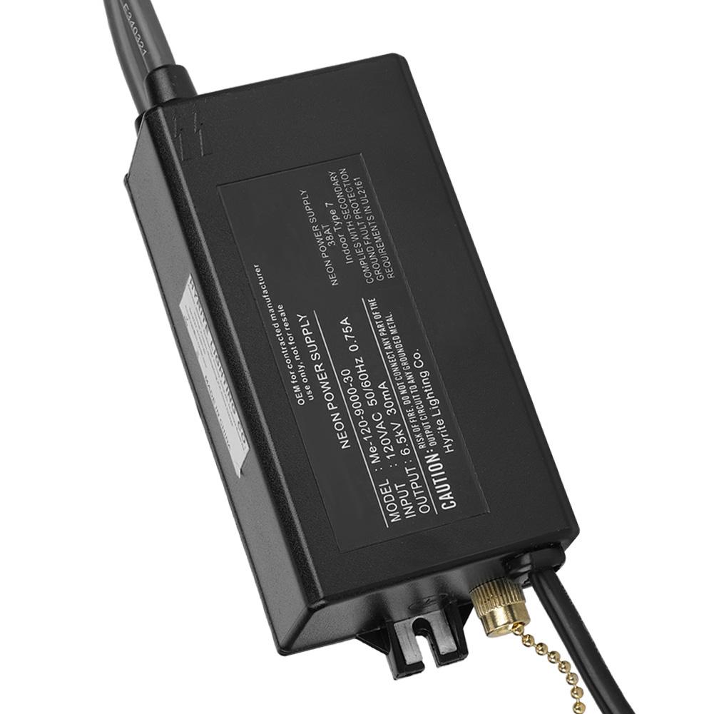 6.5KV 30mA Neon Light Electronic Transformer Power Supply Rectifier 120V US Plug