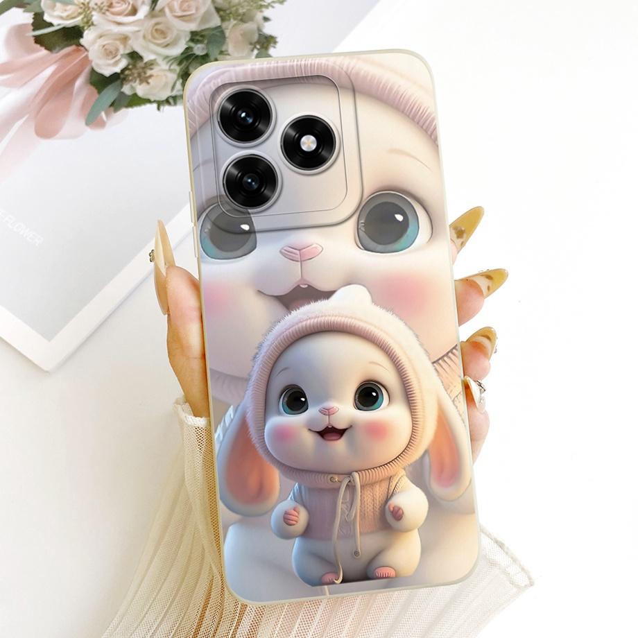 Phone Case For Honor X5C Plus 2025 New Fashion Black Cat Cartoon Dragon Animals Pattern Bumper Honor X5C Soft Liquid Silicone