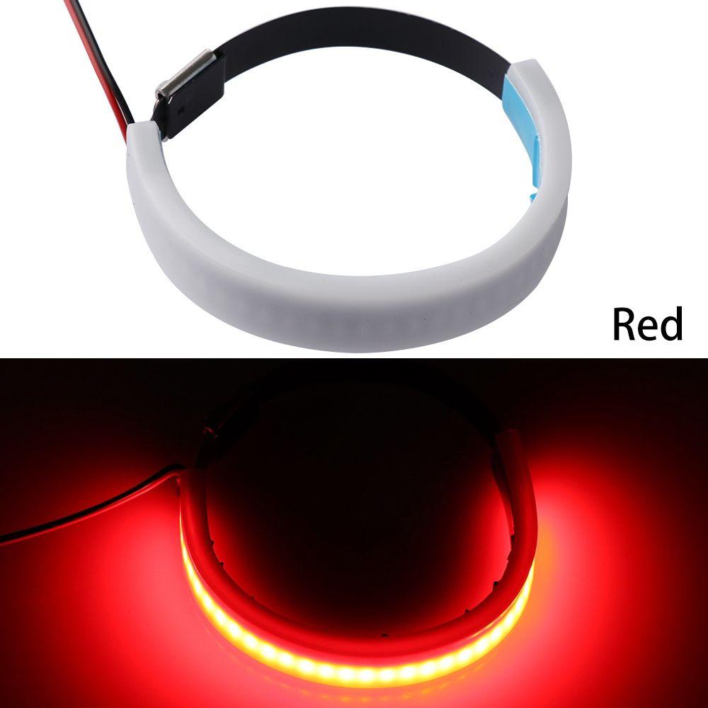 Quality  45mm-70mm Red/Blue/Yellow/White Indicator Motorcycle SMD LED Strip Fork Turn Signal Light